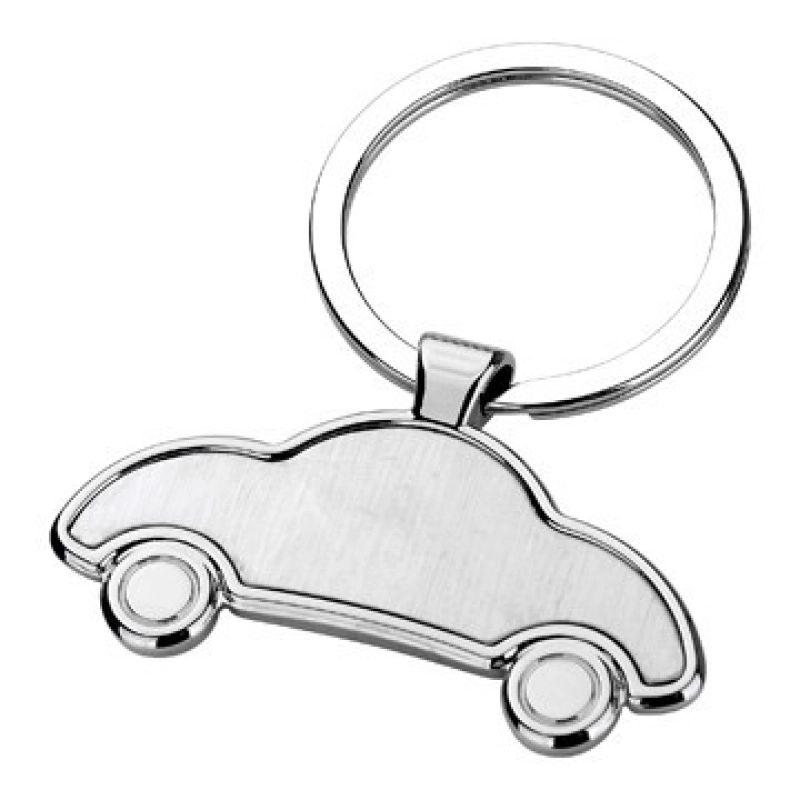 Llavero Metalico en forma de Carro.