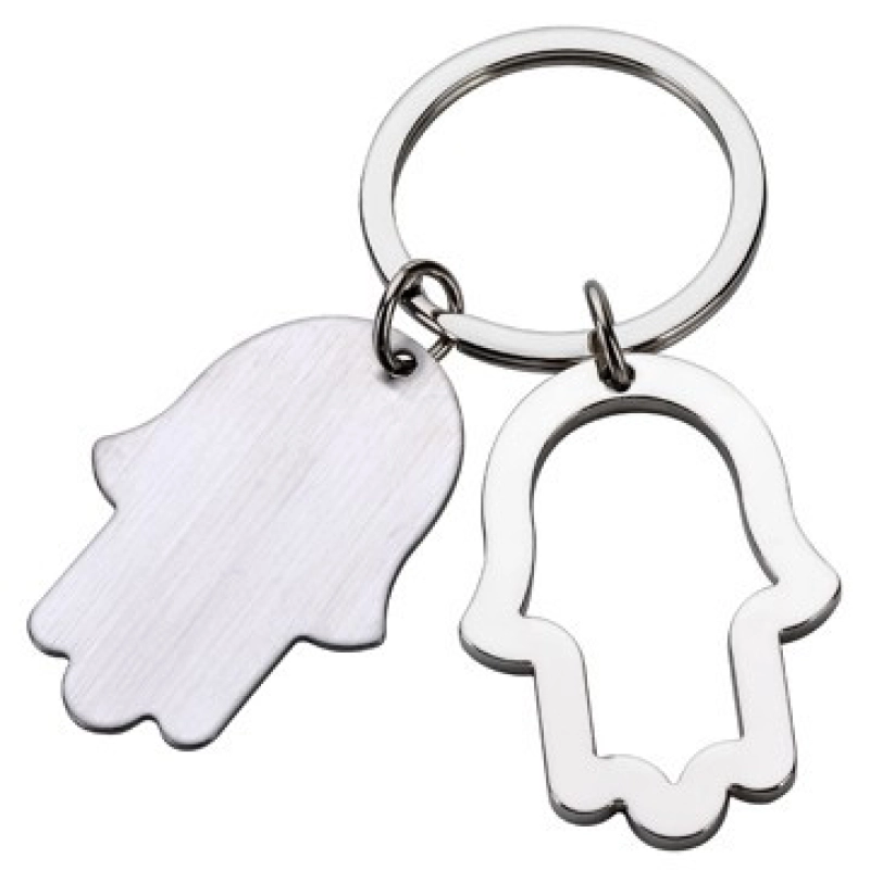 Llavero Metalico en forma de Manos