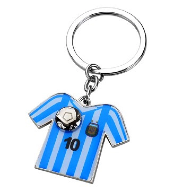 Llavero Metalico Camiseta con Balon.
