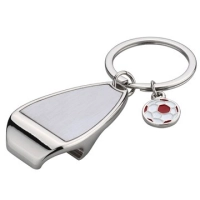 Llavero Metalico con Destapador y Balon