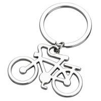 Llavero Metalico en forma de Bicicleta