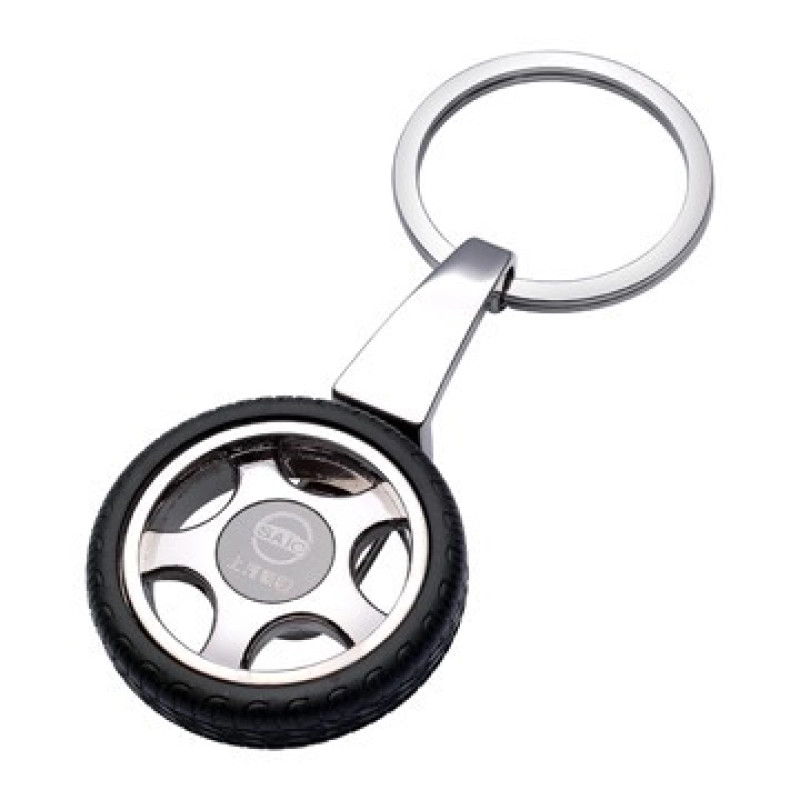 Llavero Metalico en forma de Llanta