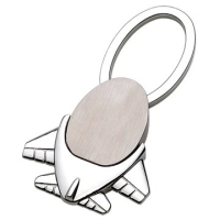 Llavero Metalico en forma de Avion