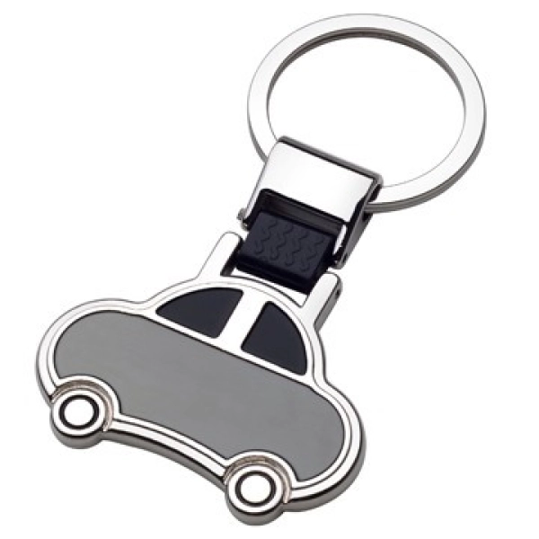 Llavero Metalico en forma de Carro