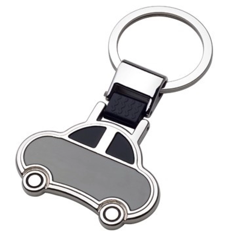 Llavero Metalico en forma de Carro