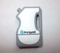 Memoria USB PVC 2D diseño Tarro de Aceite