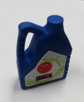 Memoria USB PVC 2D diseño Tarro de Aceite