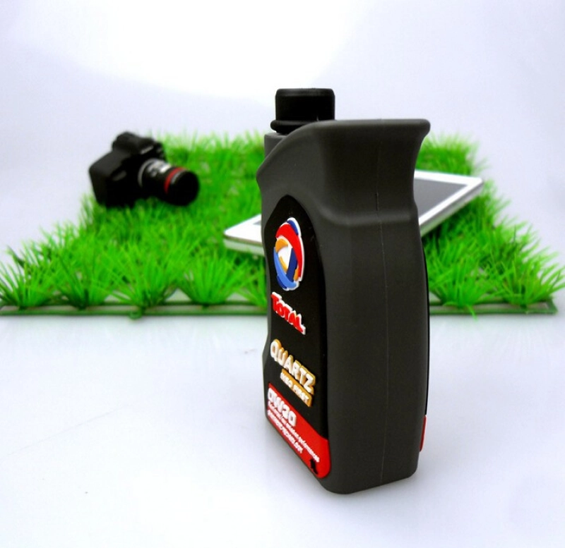 Memoria USB PVC 2D diseño Tarro de Aceite