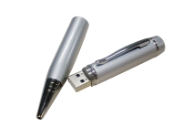 Memoria USB Boligrafo metalico