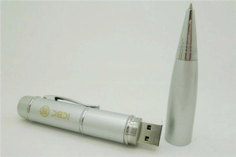 Memoria USB Boligrafo metalico