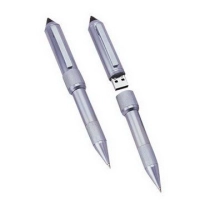 Memoria USB Boligrafo metalico con stylus
