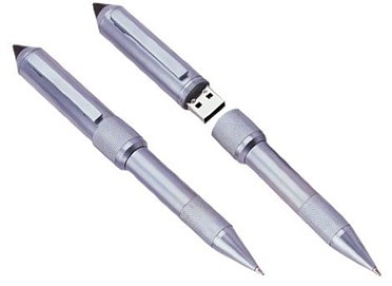 Memoria USB Boligrafo metalico con stylus