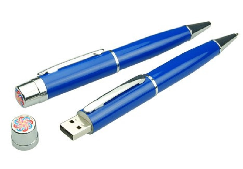 Memoria USB Boligrafo metalico