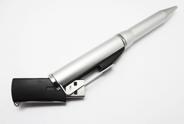 Memoria USB Boligrafo metalico