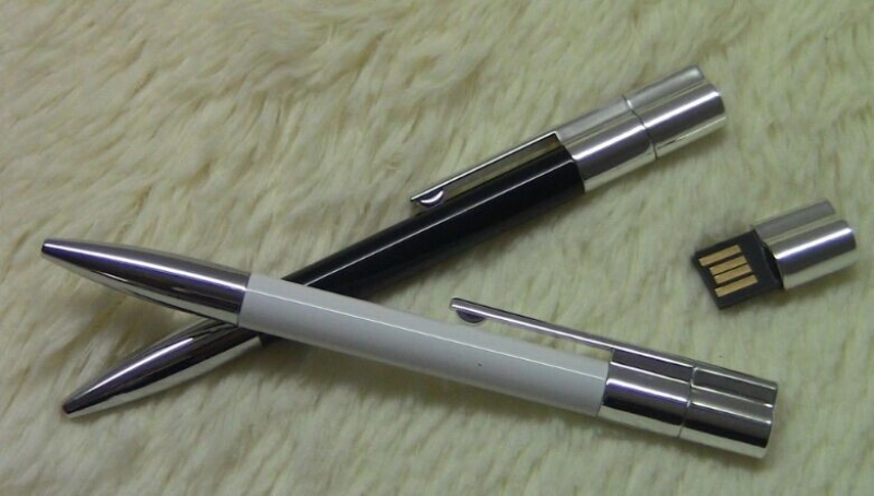 Memoria USB Boligrafo metalico