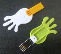 Memoria USB plastica en forma de Mano