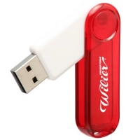 Memoria USB plastica giratoria