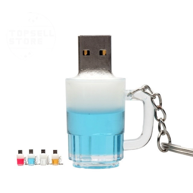 Memoria USB plastica en 3D diseño Mug de Cerveza