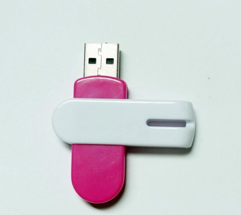 Memoria USB plastica giratoria