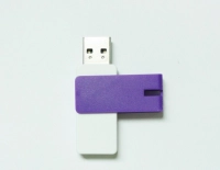 Memoria USB plastica giratoria