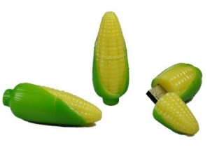 Memoria USB en PVC 3D diseño Mazorca