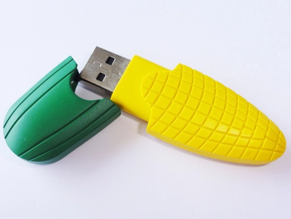 Memoria USB en PVC 2D diseño Mazorca