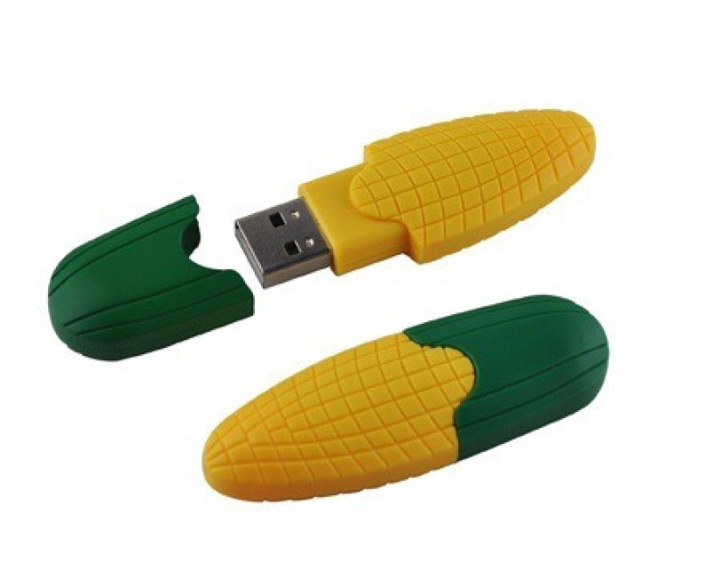 Memoria USB en PVC 2D diseño Mazorca
