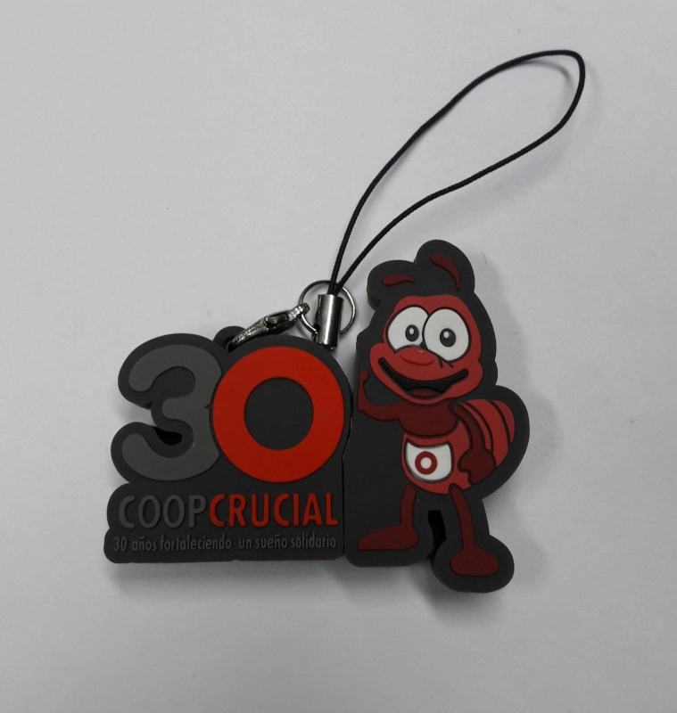Memoria USB en PVC 2D diseño logo Coopcrucial