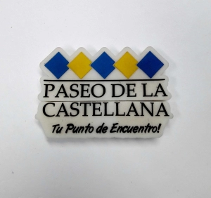 Memoria USB en PVC 2D diseño logo CC Paseo de la Castellana