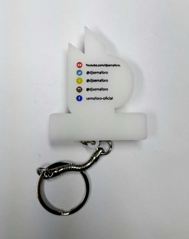 Memoria USB en PVC 2D diseño logo DJ Semaforo
