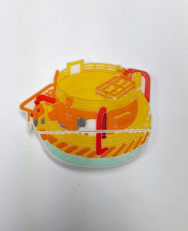 Memoria USB en PVC 2D diseño Ecopetrol