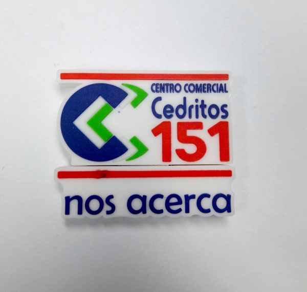 Memoria USB PVC 2D diseño CC Cedritos 151