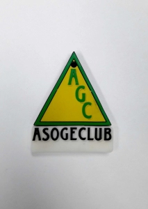 Memoria USB PVC 2D diseño logo Asogeclub