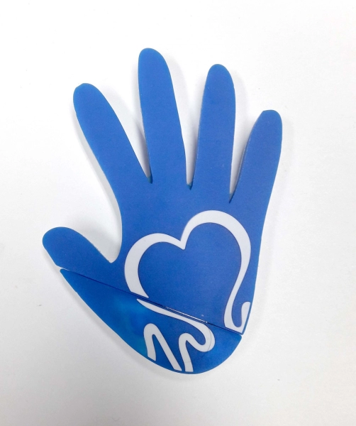 Memoria USB en PVC 2D diseño Mano Darser