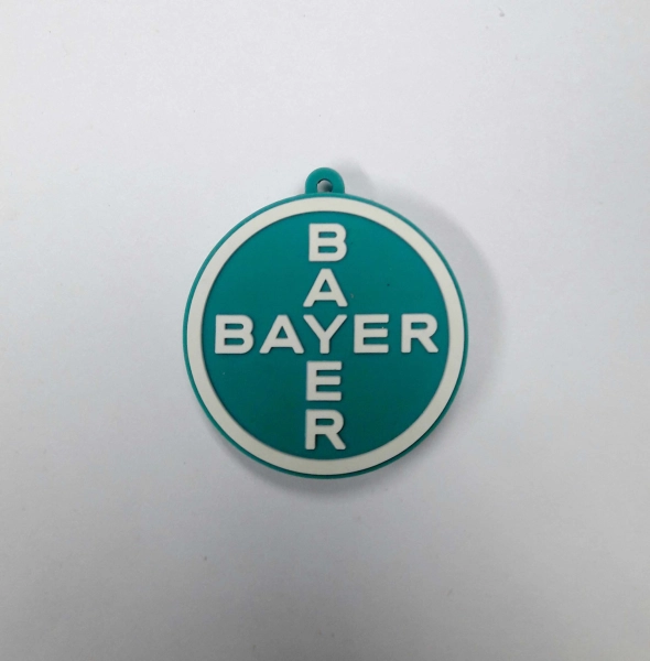 Memoria USB en PVC 2D diseño logo BAYER