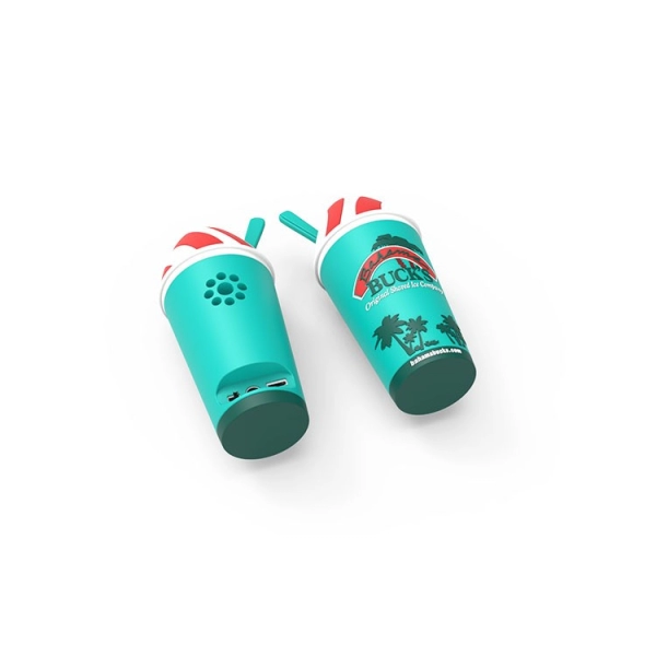 Parlantes Bluetooth en PVC 3D en forma de Vaso