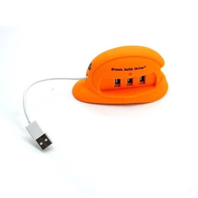 HUB elaborado en PVC en 3D, en diseño especial