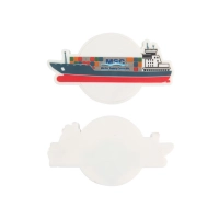 Cargador Inalambrico en PVC 2D diseño personalizado de Barco