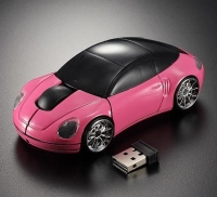Mouse Inalámbrico en forma de Carro