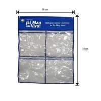 Exhibidor de Periódicos de 4 puestos