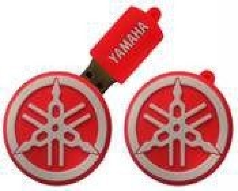 Memoria USB en PVC 2D diseño logo YAMAHA