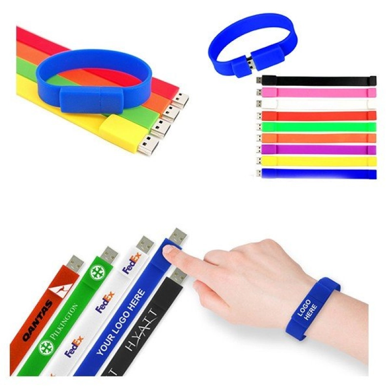 Memoria USB Brazalete en silicona