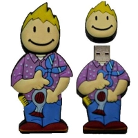 Memoria USB en PVC 2D diseño Estilista