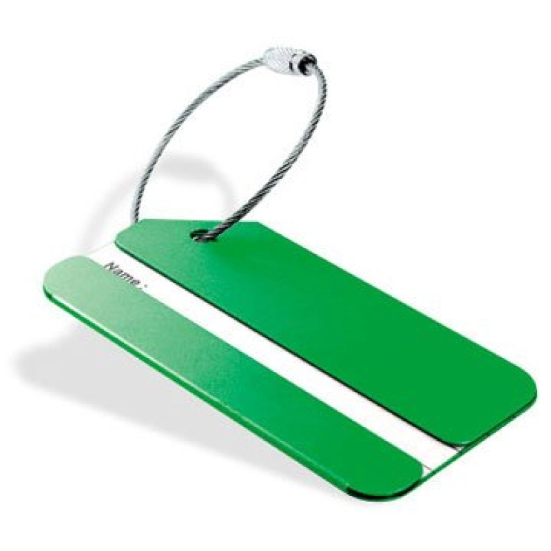 Identificador de Maletas elaborado en Aluminio