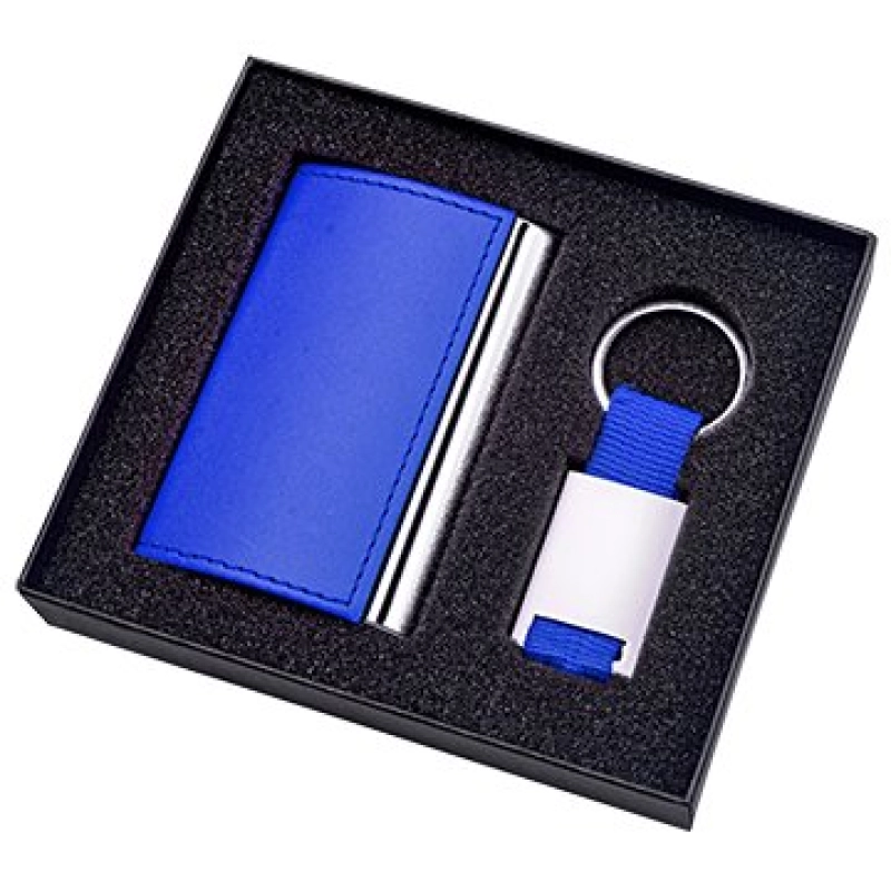Set de Regalo en Caja, con Portatarjetas y Llavero