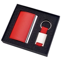 Set de Regalo en Caja, con Portatarjetas y Llavero