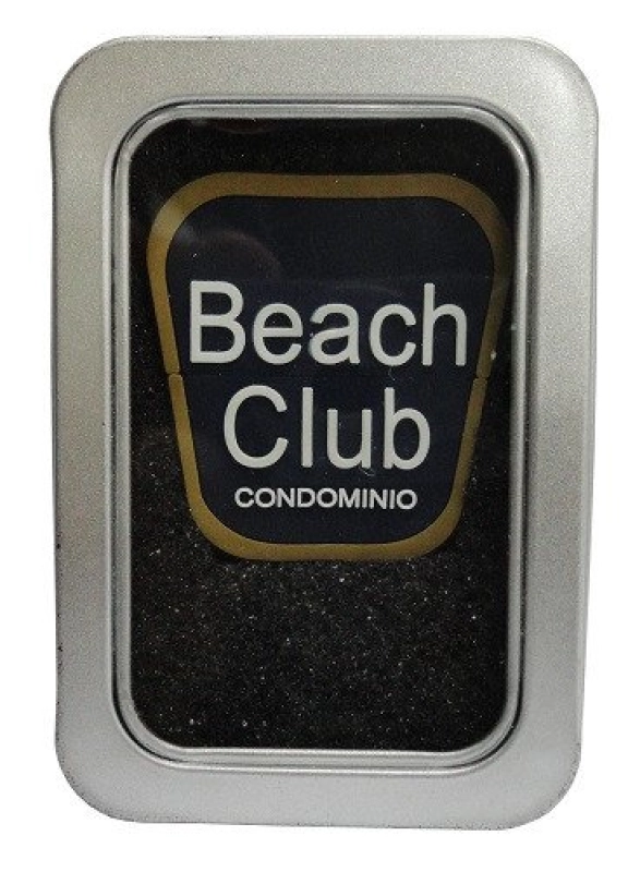Memoria USB en PVC 2D diseño Logo Beach Club