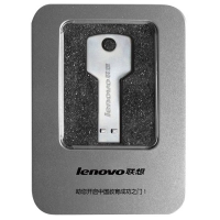 Caja Rectangular Mediana de Aluminio con Ventana para empaque de USB