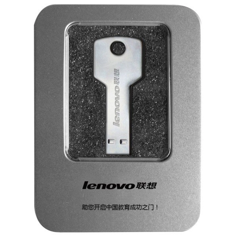 Caja Rectangular Mediana de Aluminio con Ventana para empaque de USB