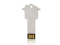 Memoria USB Metalica en forma de Llave y de Casa
